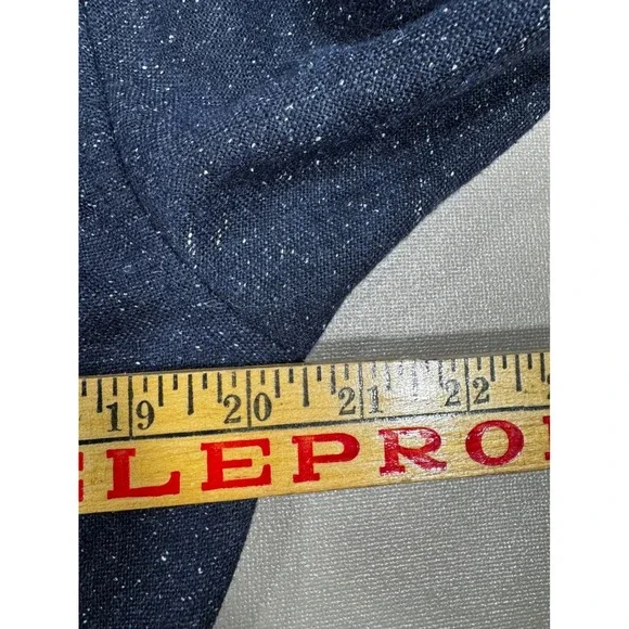 Bonobos Mens Wool Silk Blend Speckled Shirt Jacket Navy Blue Small - Picture 8 of 9